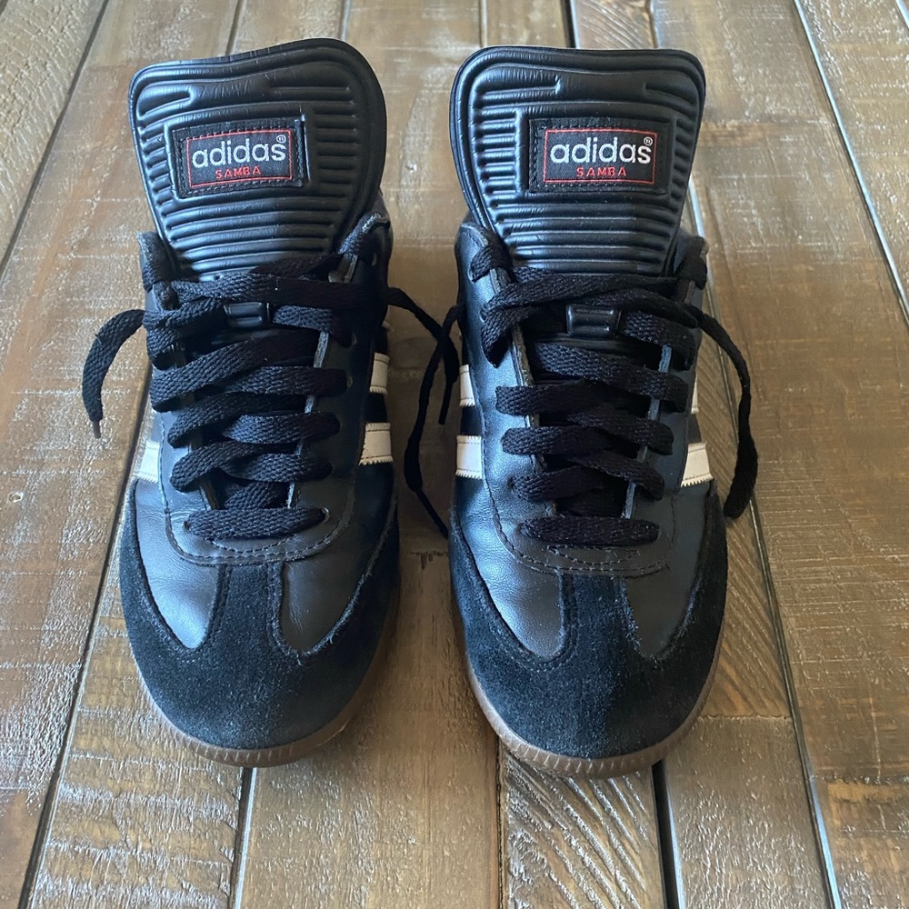 adidas Samba Black Athletic Shoes